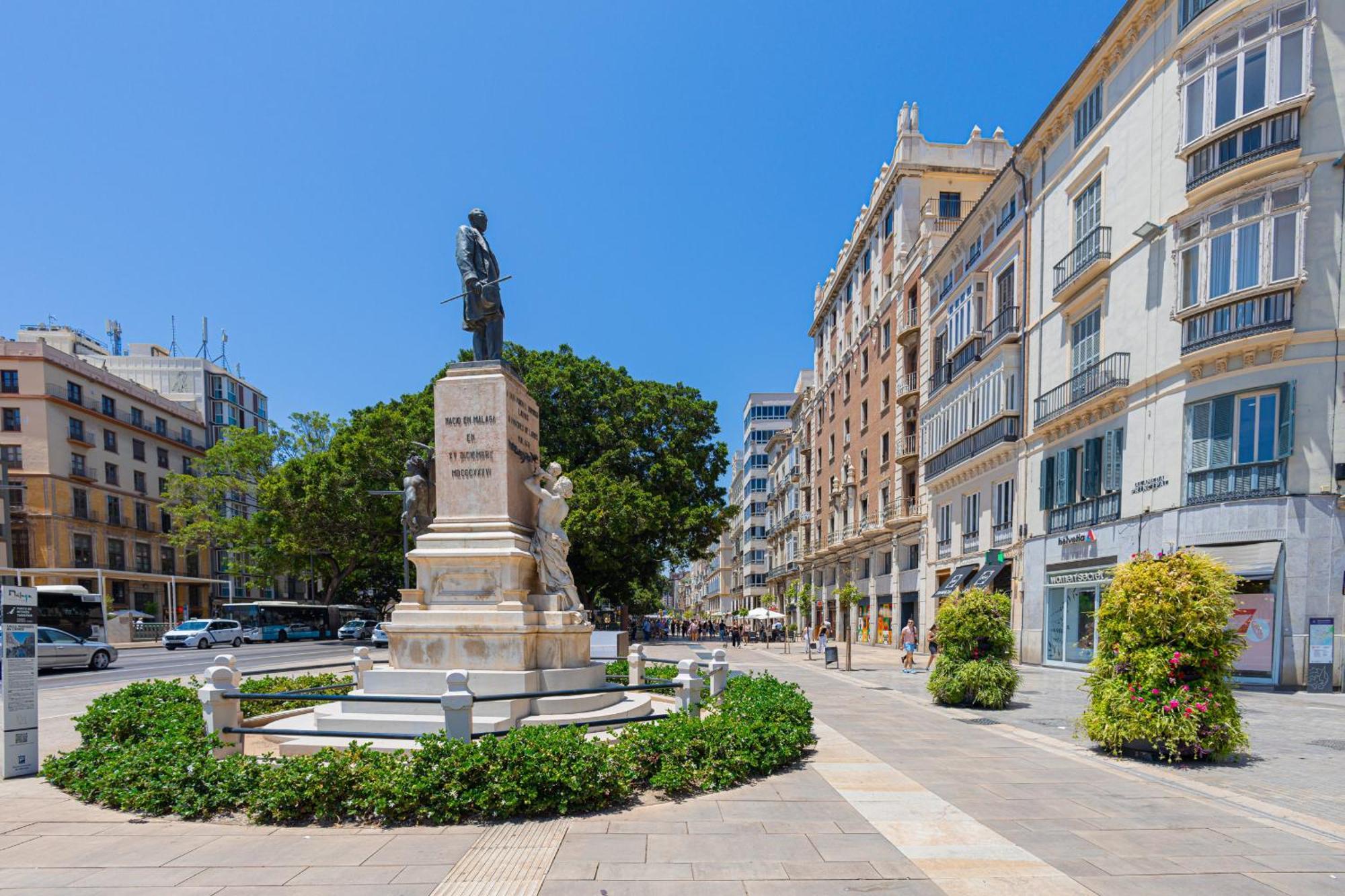 C31 Deluxe Apartment Into Cathedral Square Málaga Exterior foto