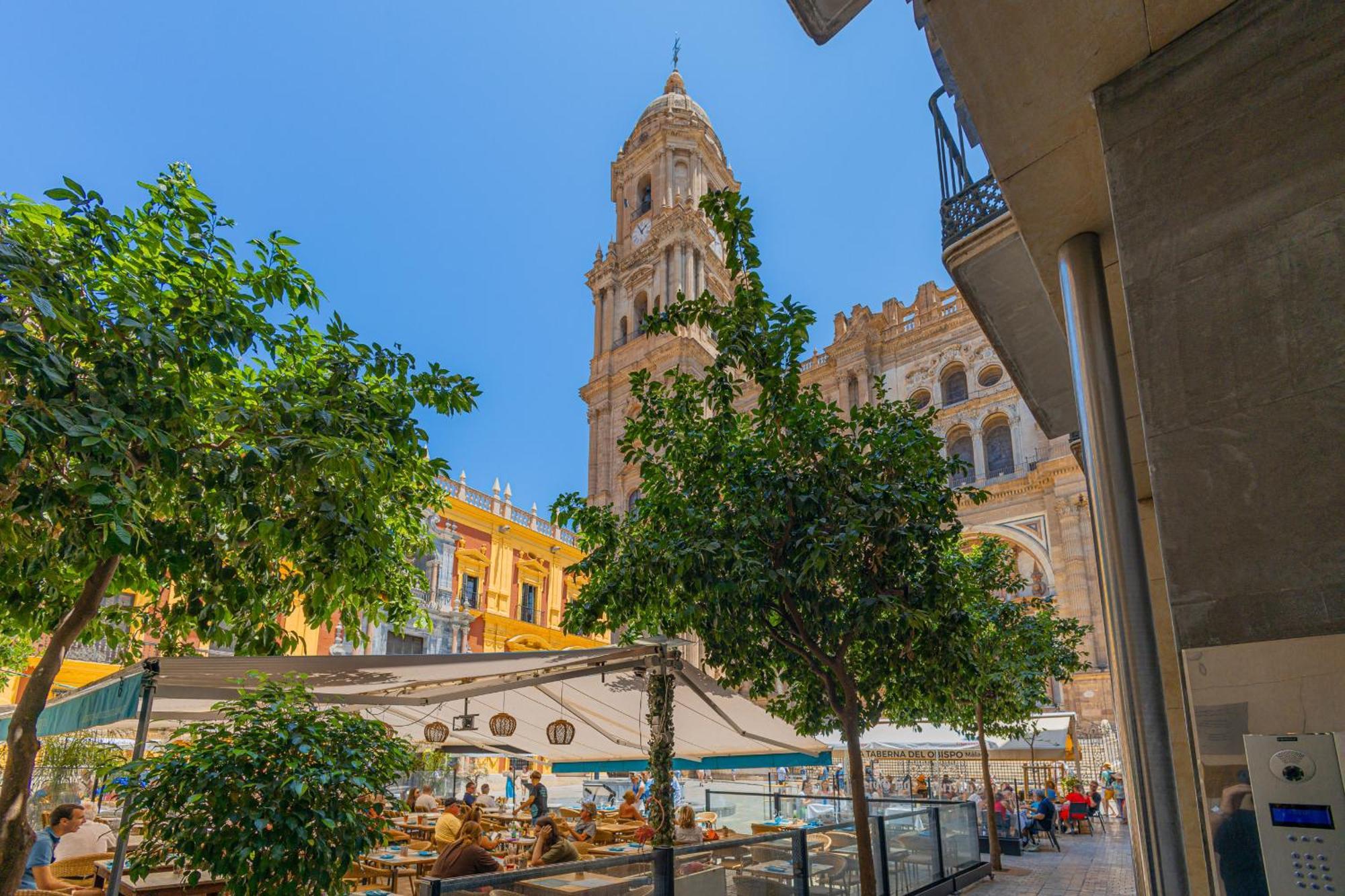 C31 Deluxe Apartment Into Cathedral Square Málaga Exterior foto